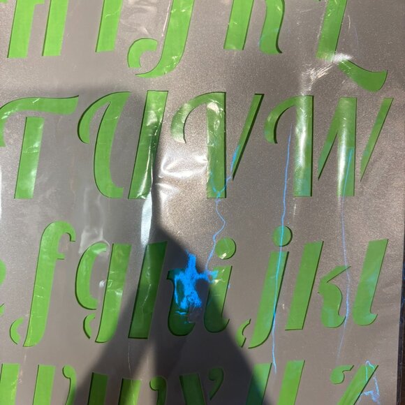 Top Notch Number & Letter Stencil Set – NWT Crafting Kit - Picture 4 of 5